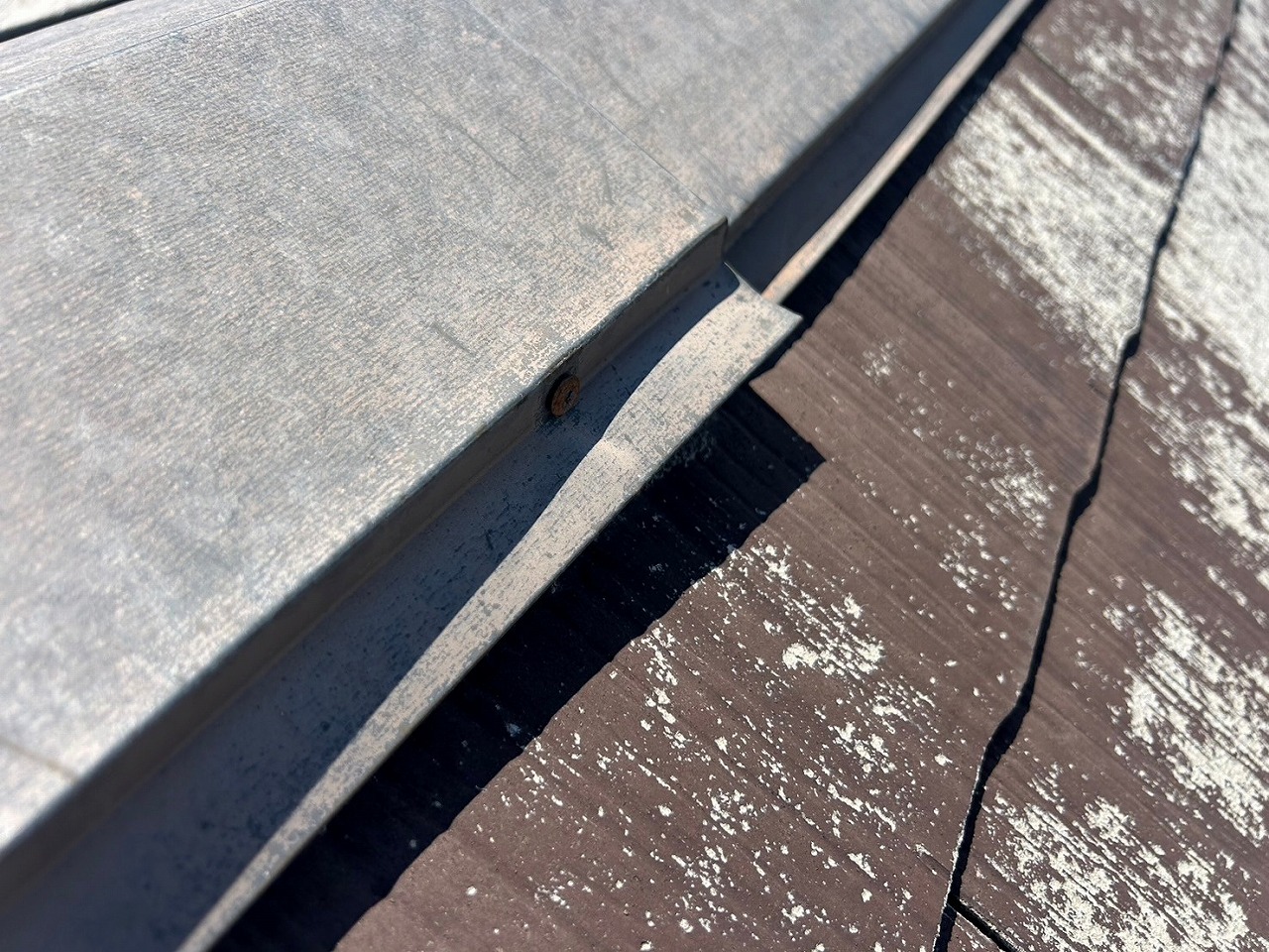 甲斐市　棟板金工事